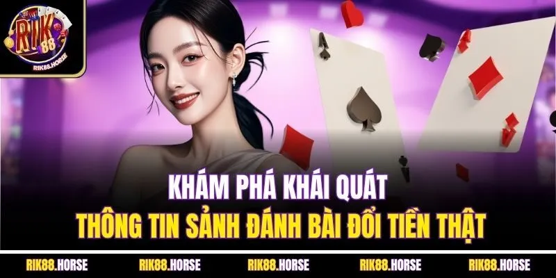 Khám phá khái quát thông tin sảnh đánh bài đổi tiền thật